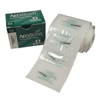 NeoBurr® Operative Carbide Bur, FG #1558, Round End Crosscut Fissure, 1.2 mm Diameter, 3.8 mm Length, 50/Pkg thumbnail 5
