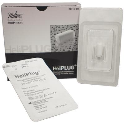 HeliPlug Collagen Wound Dressing, 3/8" x 3/4" (1cm x 2cm), 10/Box, 62-202 thumbnail 11