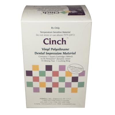 Cinch 90 VPS Impression Material, Medium Body, Super Cartridge, 380 ml, S464 thumbnail 10
