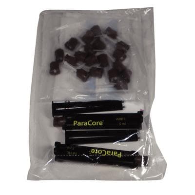 ParaCore Automix Dual-Cure Core Build-Up Material, White, 5 ml Syringe Refill, 2 Syringes + 20 Mixing Tips, C5886 thumbnail 22