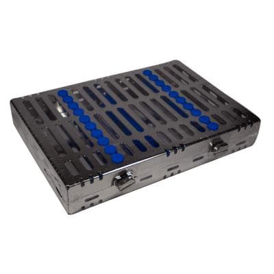 Hu-Friedy IMS Signature Series Cassette, 10-Instrument, Small, Blue, 1/Pk, IM5108 thumbnail 13