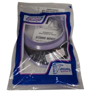 Op-D-Op II Visor Shield Protective Barrier System Kit II, Periwinkle, 1 Visor, 3 Shields, 1 Mini-Shield, 1 Light-Cure Filter thumbnail 6