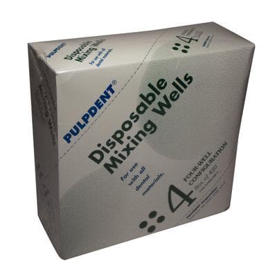 Pulpdent Disposable Mixing Wells, 4-Well, 420/Pkg, MW-4 thumbnail 16