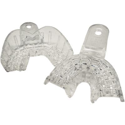 President Disposable Impression Trays, #9 Anterior Universal, Clear, Perforated, 12/Pkg, C6909 thumbnail 21