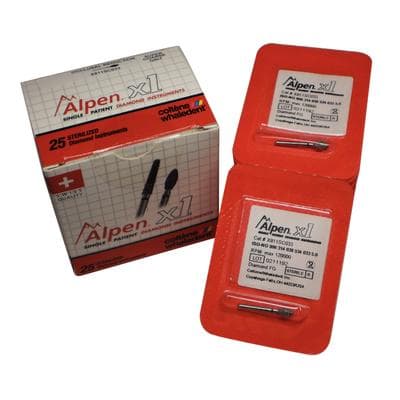 Alpen x1 Single-Use Diamond Bur, FG, #811-033SC, Occlusal Reduction, Super Coarse, Black, 25/Pk, X811SC033 thumbnail 17