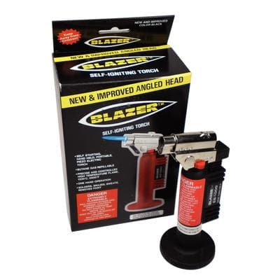 Blazer ES-1000 Micro-Torch, Self-Igniting, Locking Switch, Butane (Gas Not Included), Black, ES1000 thumbnail 3