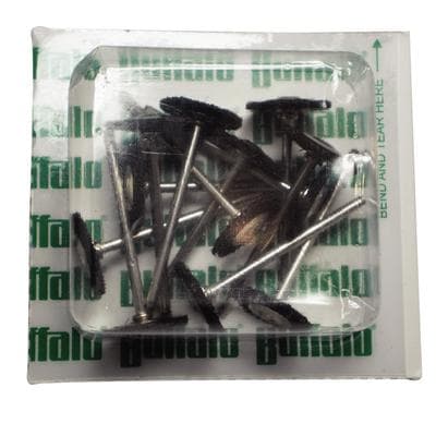 Abbott-Robinson Bristle Brush, #11, Extra Stiff, Black, HP Straight Mounted, 12/Pk, 06101 thumbnail 3