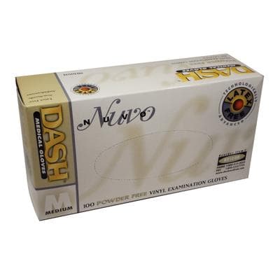 Nuvo Vinyl Exam Gloves, Powder-Free, Non-Sterile, Medium, White, 100/Box, NV100M thumbnail 18