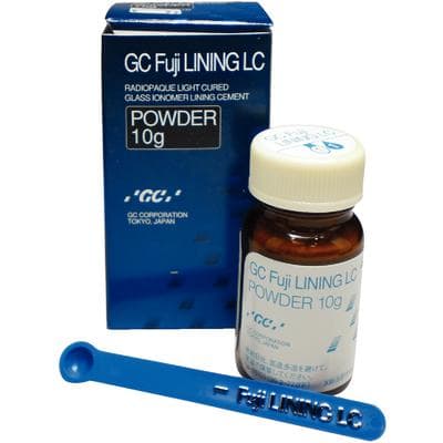 GC Fuji LINING LC Light-Cured Glass Ionomer Lining Cement Powder Refill, 10 g Bottle, 000022 thumbnail 19