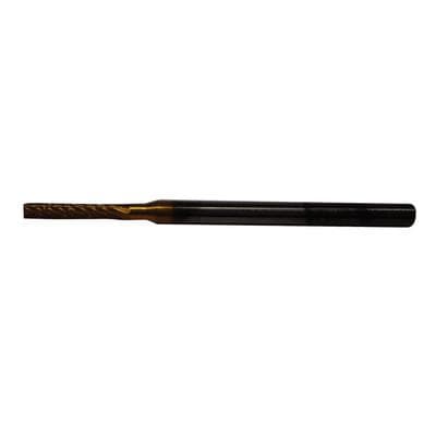Patterson® Gold Titanium Nitride Lab Bur, Straight Fissure, Crosscut, #32P, 1.600 mm Diameter, 9.525 mm Head Length, HP Standard Shank, 1/Pkg thumbnail 2
