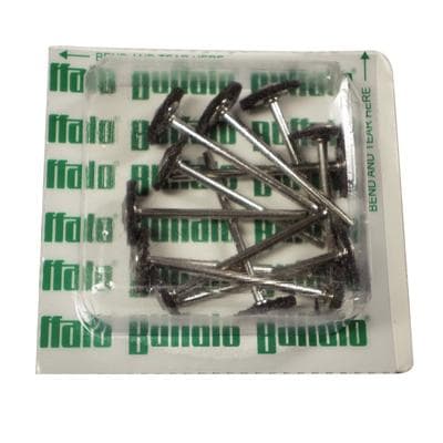 Buffalo Dental #9 Soft Abbott-Robinson Bristle Brushes, HP Straight Handpiece, Natural Bristle, Brown, 12/Pkg, 05991 thumbnail 10