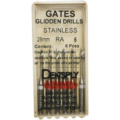 Dentsply Maillefer Gates Glidden Drills, RA, 28 mm, Size #6, 6/Pkg, 671535 thumbnail 5