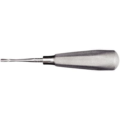 Hu-Friedy Luxating Elevator, Curved, 4mm, Single End, #510 Large Tapered Hexagonal Handle, EL4C thumbnail 9