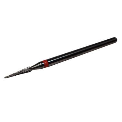 NTI Universal Cutter EF Fine Cross Cut, Round End Taper, HP Shank, Red Band, 1.6mm Diameter, 8mm Head Length, UC138EF-016 thumbnail 9