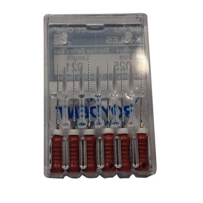 Roydent K-Type Files #25, 21mm, Pack of 6, 06321025R thumbnail 9