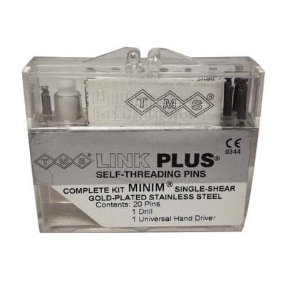 TMS Link Plus Minim Single Shear Complete Kit, Gold-Plated Stainless Steel, 0.021"/0.525 mm, 20 Pins, L721 thumbnail 12