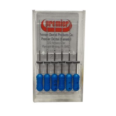 Premier K-File #30 (Blue), 31mm, Stainless Steel, 6/Pkg, #9053296 thumbnail 6