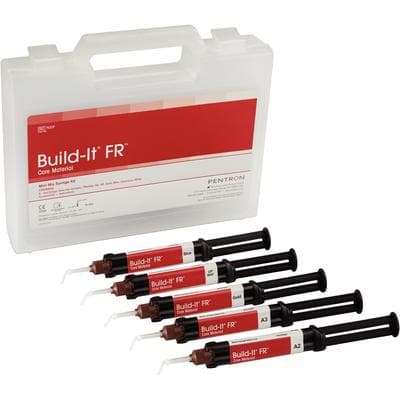 Build-It FR Fiber Reinforced Core Material Mini-Mix Syringe Kit, 5 x 4mL Syringes (Shades A2, A3, Blue, Gold, Opaceous White), N32F thumbnail 21