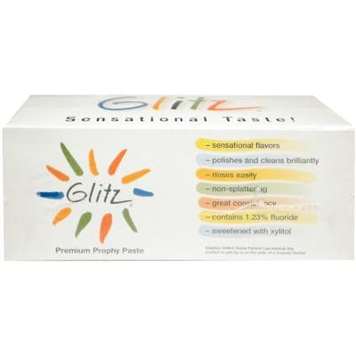 Glitz Prophy Paste, Coarse Grit, Blueberry, Unit Dose Cups, 200/Pkg - Glitz Prophy Paste, 200/Pkg - Coarse, Blueberry - Image 1
