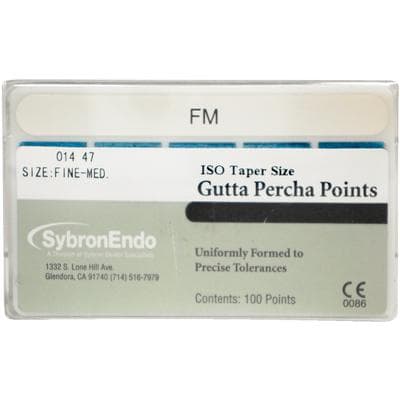 Kerr Tapered Gutta Percha Points, Fine-Medium, 100/Box, #13987 thumbnail 16