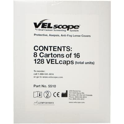 VELcap Antifog Lens Covers for VELscope Vx, 128/Pkg thumbnail 4