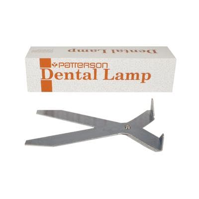 Patterson® Halogen Replacement Bulb, 150W, 25V, T4, R7s/RX7 Base, Clear, 1/Pkg, EFOS# 4076 - Patterson® Halogen / 6 A / 150 W / 25 V / T4 / R7s/RX7 Recessed Single Contact - Patterson® Halogen / 6 A / 150 W / 25 V / T4 / R7s/RX7 Recessed Single Contact - Image 1