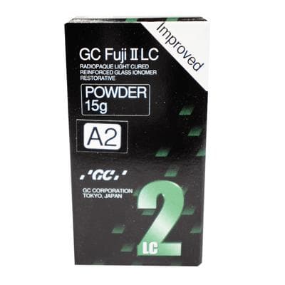 GC Fuji II LC Improved Glass Ionomer Restorative Powder Refill, Shade A2, 15 g, 1/Pk, 000196 thumbnail 17