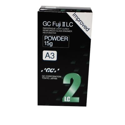 GC Fuji II LC Improved Glass Ionomer Restorative Powder Refill, Shade A3, 15 g, 000197 thumbnail 16