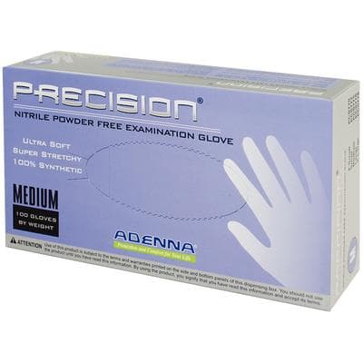 PRECISION® Nitrile Exam Gloves, Powder Free, Non-Sterile, Medium, Violet Blue, 100/Box, PCS775 thumbnail 7
