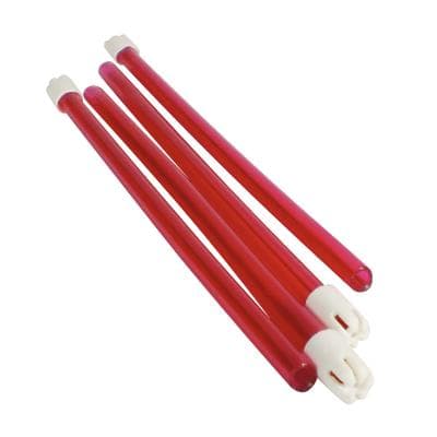 Flexo Disposable Saliva Ejectors, Plastic, Fixed Tips, Red, 100/Pk, 1662219 thumbnail 20