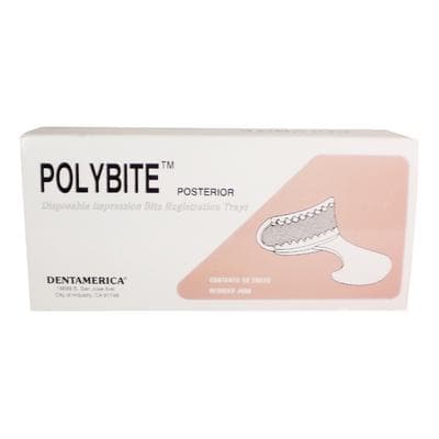 Dentamerica Polybite Disposable 3-in-1 Posterior Impression Tray, 50/Box, #886 thumbnail 16