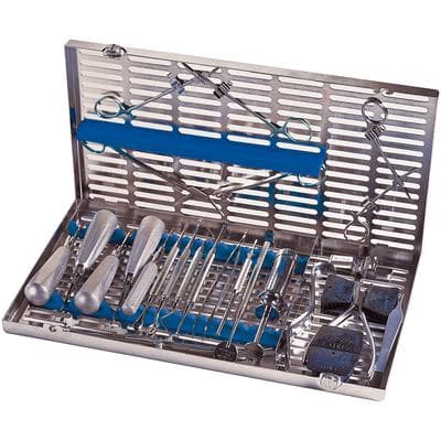 Hu-Friedy IMS Signature Series Oral Surgery Cassette, Blue, 8" x 14.5" x 1.25", 1/Pkg thumbnail 10