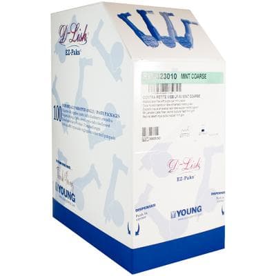 D-Lish EZ-Paks Prophy Paste & Disposable Contra Angle, Latex-Free, Coarse Mint, Petite Web Cup, 100/Bx, 323010 thumbnail 8