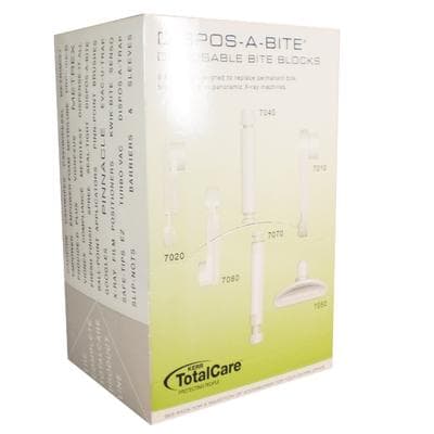 Pinnacle Dispos-a-Bite Disposable Bite Blocks for Panoramic X-Ray, Fits Siemens OP 10 / Instrumentarium, Model 7010, 100/Box thumbnail 4