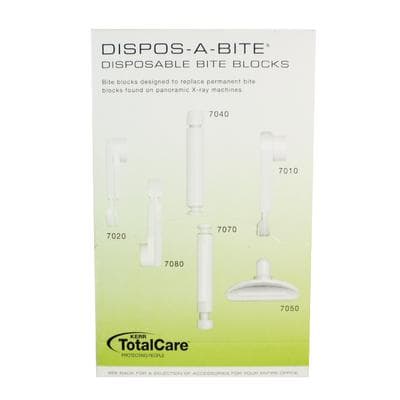 Dispos-a-Bite Pinnacle Disposable Bite Blocks for Panoramic X-Ray, Fits Siemens OP3/OP5, Model 7020, 100/Box thumbnail 4