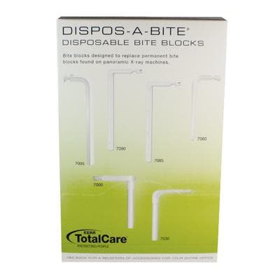 Dispos-a-Bite Pinnacle Disposable Bite Blocks for Panoramic X-Ray, Fits Belmont X-Caliber, Model 7090, 100/Box thumbnail 4