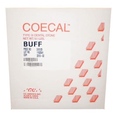 COECAL Laboratory Stone, Type III, Buff, 50 lb, 1/Pk, 310150 thumbnail 12