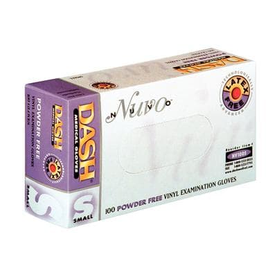 Nuvo Vinyl Exam Gloves, Powder-Free, Non-Sterile, Small, White, 100/Box, NV100S thumbnail 17