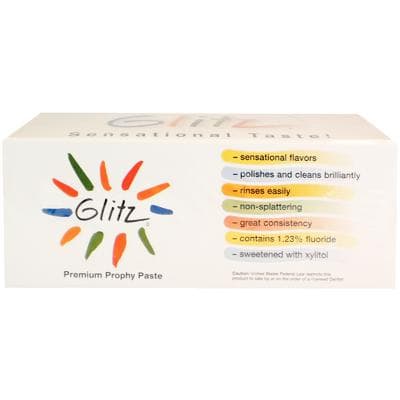 Glitz Prophy Paste, Medium Grit, Watermelon Flavor, Unit Dose Cups, 200/Pkg - Glitz Prophy Paste, 200/Pkg - Medium, Watermelon - Image 1