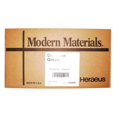 Die-Keen Type V Die Stone, Green, 25 lb Carton, 50046578 thumbnail 11