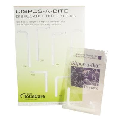 Dispos-a-Bite Pinnacle Disposable Bite Blocks for Panoramic X-Ray Machines, Model 7030, Fits Phillips, Den-Tal-Ez Panolite, Soredex, 100/Box thumbnail 4
