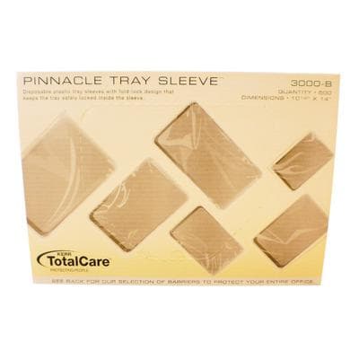 Pinnacle Tray Sleeve, Size B, 10.5" x 14", Clear, Disposable, 500/Box, Model 3000-B thumbnail 15