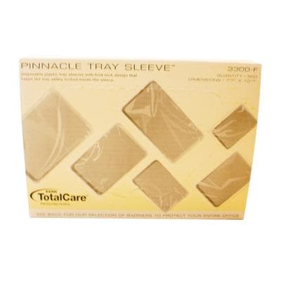 Pinnacle Tray Sleeve, Size F, 7.5" x 10.5", Clear Plastic, 500/Box, Model 3300-F thumbnail 16