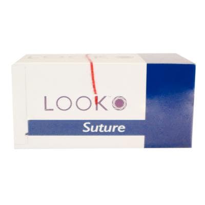 Look Plain Gut Suture, 3-0, 27" (70 cm), C-6 Reverse Cutting Needle, 3/8 Circle, 19 mm, Beige, 12/Box, 554B thumbnail 17