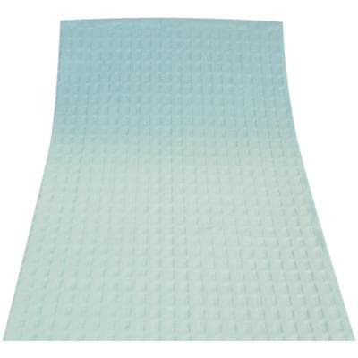 Tidi Products Choice Patient Bibs & Towels, 3-Ply Tissue with 1-Ply Poly Backing, Waffle Embossed, 17" x 18", Blue, 500/Case, 917413 thumbnail 7