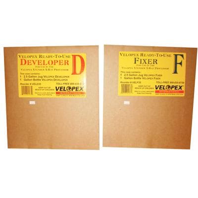 Velopex Xtender Developer & Fixer Twin Pack, Ready-to-Use, 2 Cartons (2.5 Gal Jug + 1 Gal Bottle per Carton), VEL35 thumbnail 6