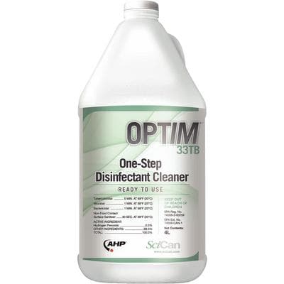 Optim 33TB One-Step Disinfectant Cleaner, 1 Gallon Bottle, OPT33-4X1 thumbnail 14