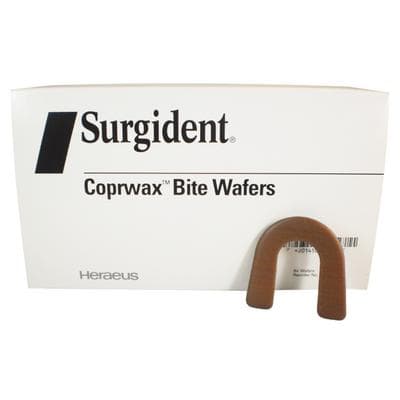 Kulzer Coprwax Bite Wafers, Horseshoe-Shaped, Copper-Infused, Foil-Laminated, 84/Box, 50092178 thumbnail 18