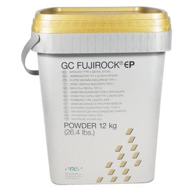 GC Fujirock EP Type IV Die Stone, Classic Line, Golden Brown, 12 kg (26.4 lb) Pail thumbnail 12