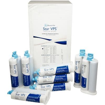 Start VPS Regular-Set Heavy-Flex Vinyl Polysiloxane Impression Material, 50 mL Cartridges, 24/Pk, Dark Blue thumbnail 5
